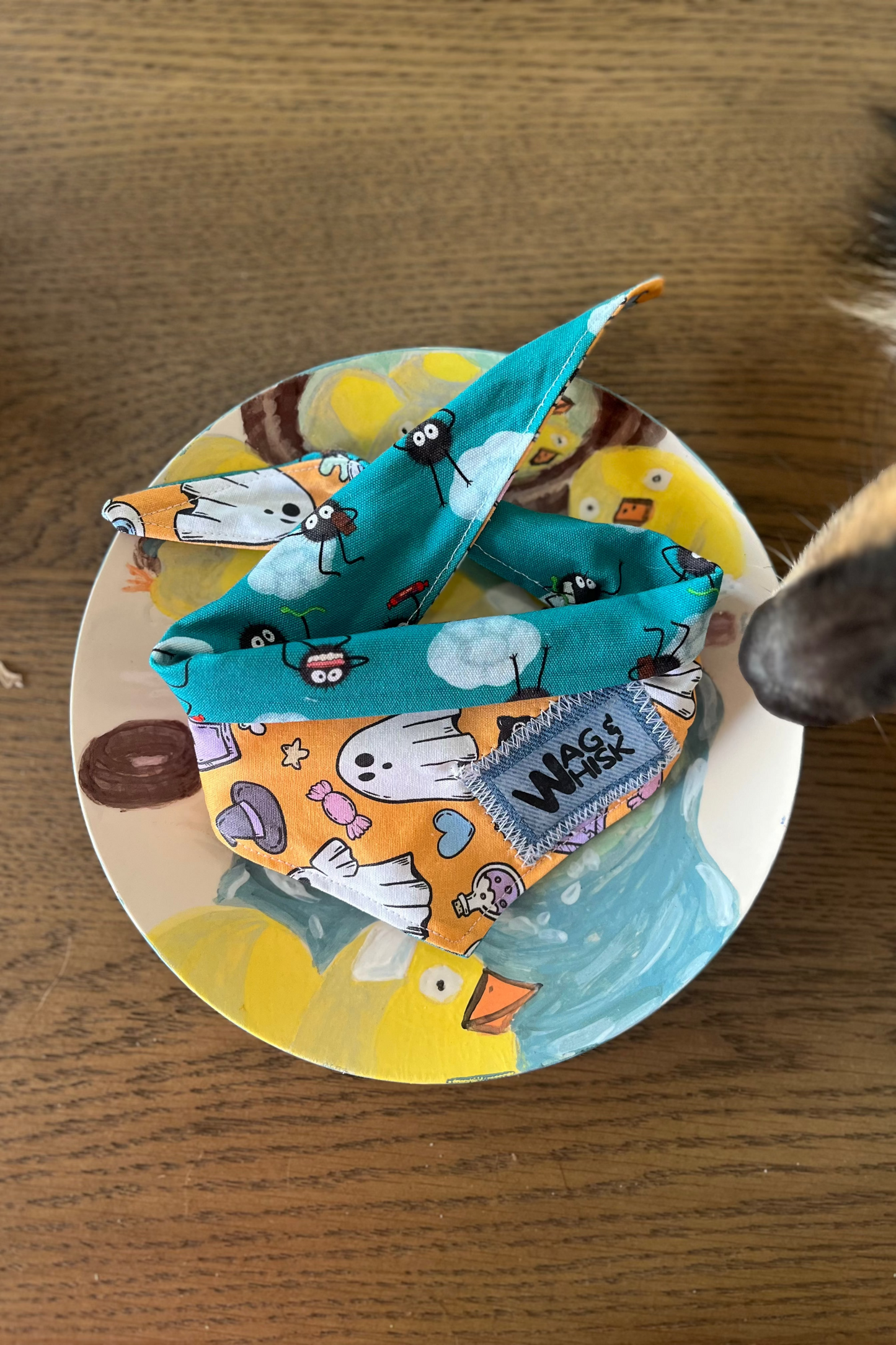 Treaties for Sweeties Tie-Up Reversible Bandana