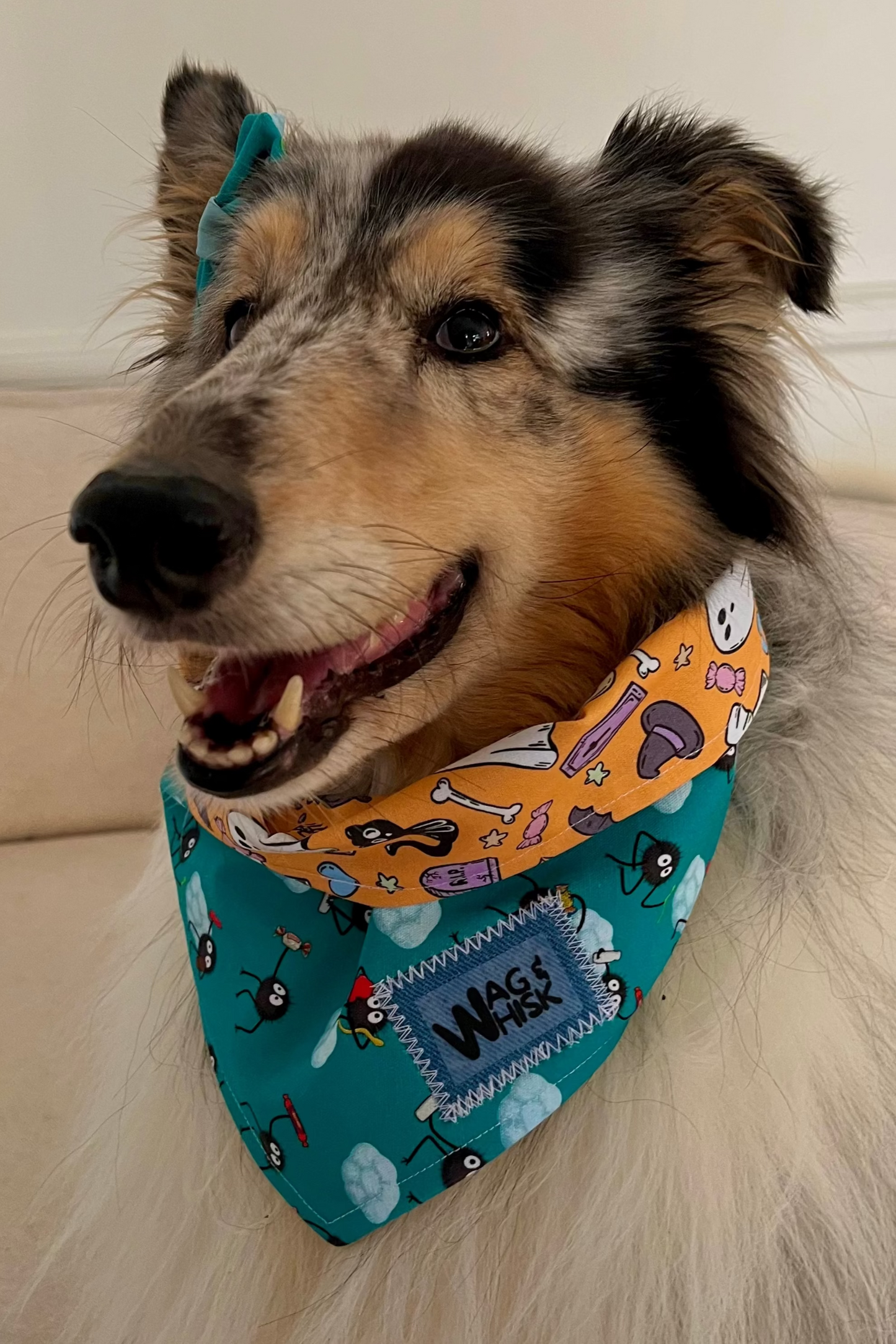 Treaties for Sweeties Tie-Up Reversible Bandana