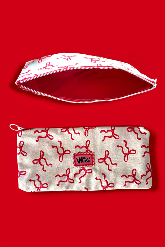 Our RUFF cut Zipper Pouches