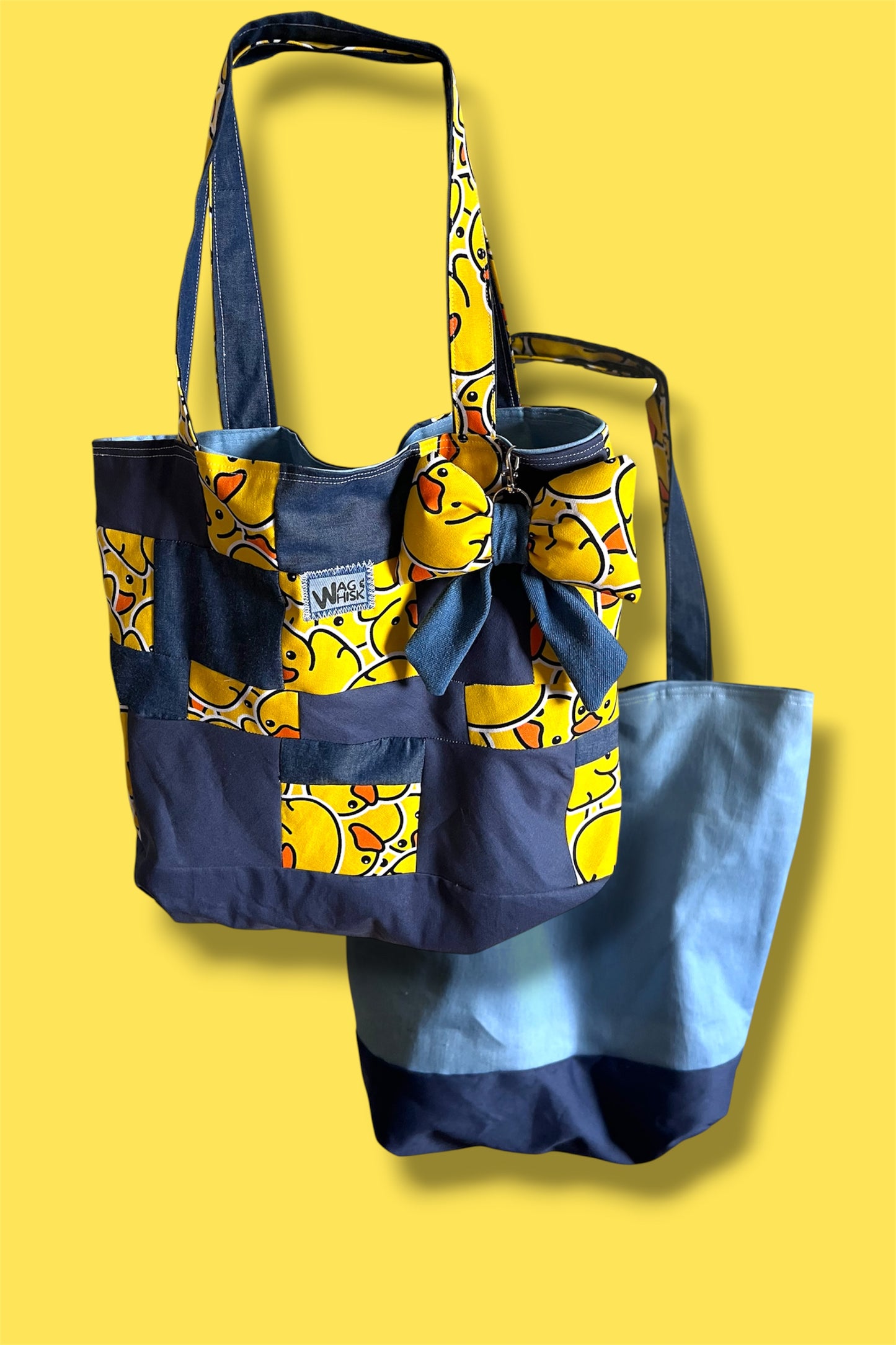 Our RUFF Cut Reversible Tote Bags