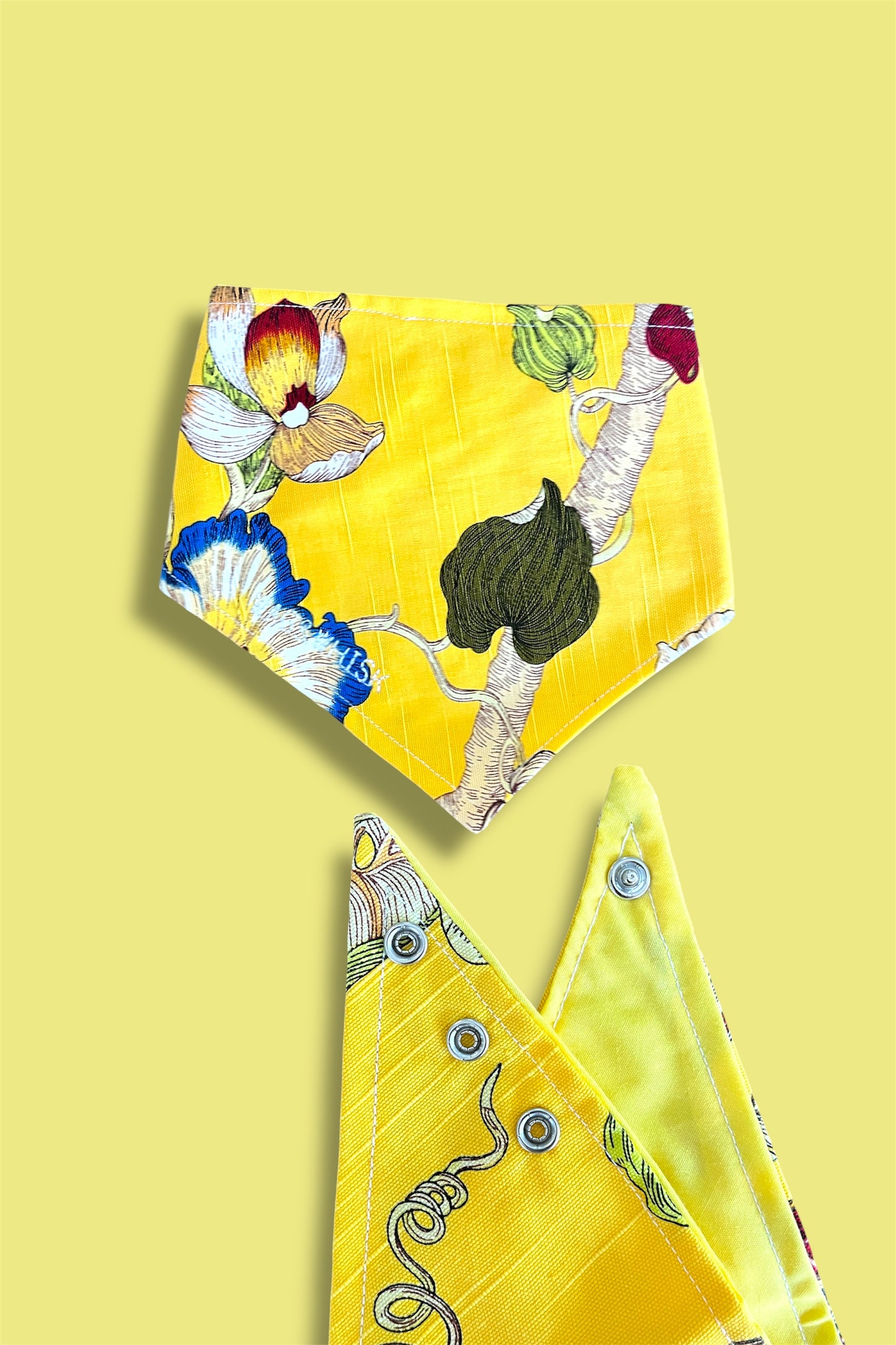 Our RUFF Cut 3-Snap Bandanas